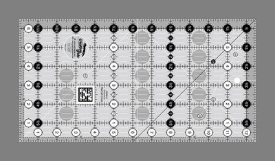 Creative Grids Quilting Ruler 6 1/2in x 12 1/2in