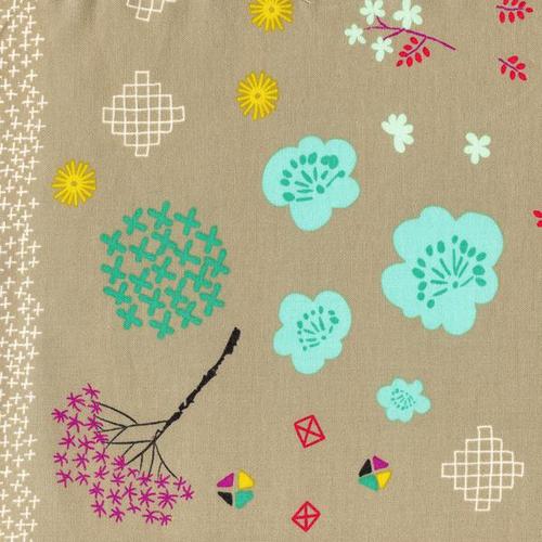 Mochi Floral, linen