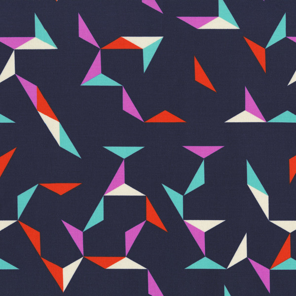 Tangrams, navy