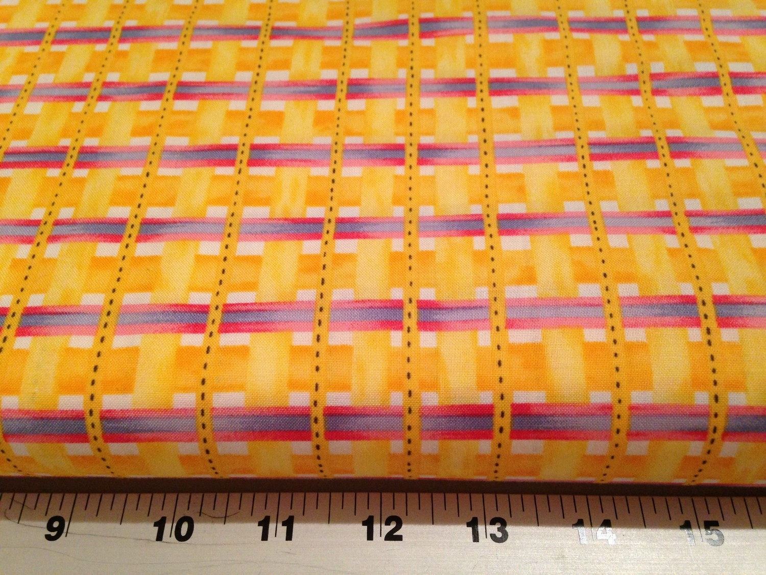 Magic Station Multi Plaid, yellow