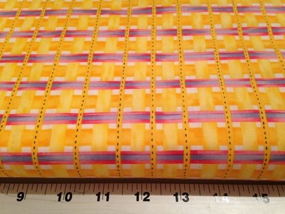 Magic Station Multi Plaid, yellow