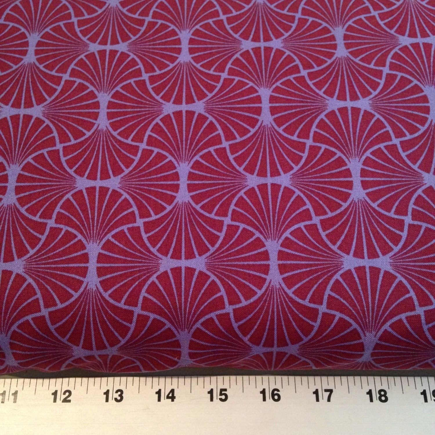 Empire Weave, garnet