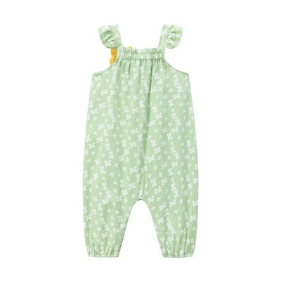 Jumpsuit met bandjes voor babymeisje