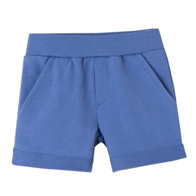 Short blauw kort