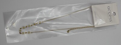 Ketting  witte bloempjes