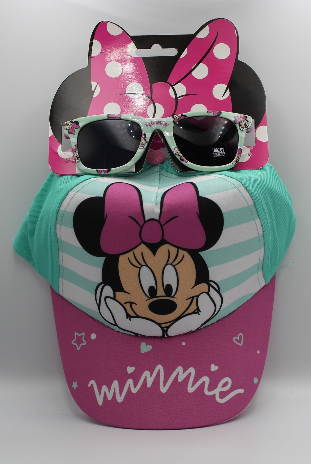 Minnie mouse set ( pet + zonnebril )