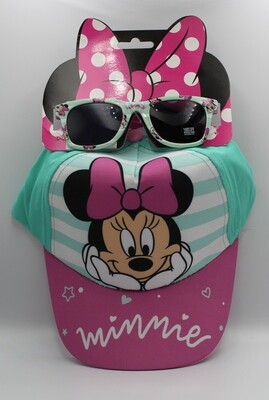 Minnie mouse set ( pet + zonnebril )