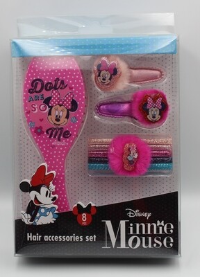 Minnie mouse 8-delige set schoonheidsaccessoires