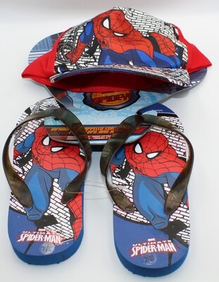 Spiderman pet + teenslippers