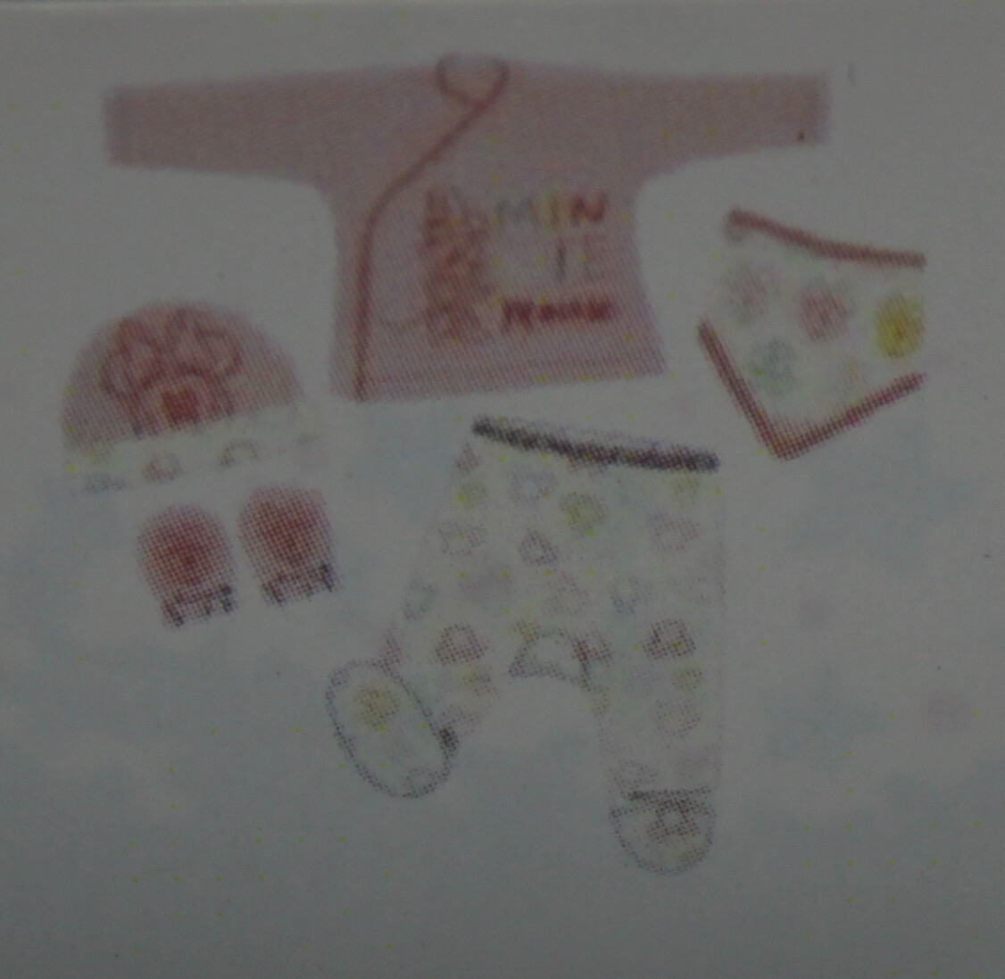 Minnie mouse set baby meisje Maat 56