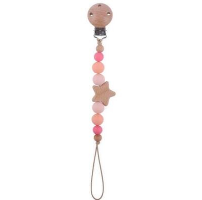 Fopspeenketting Roze/Donker roze