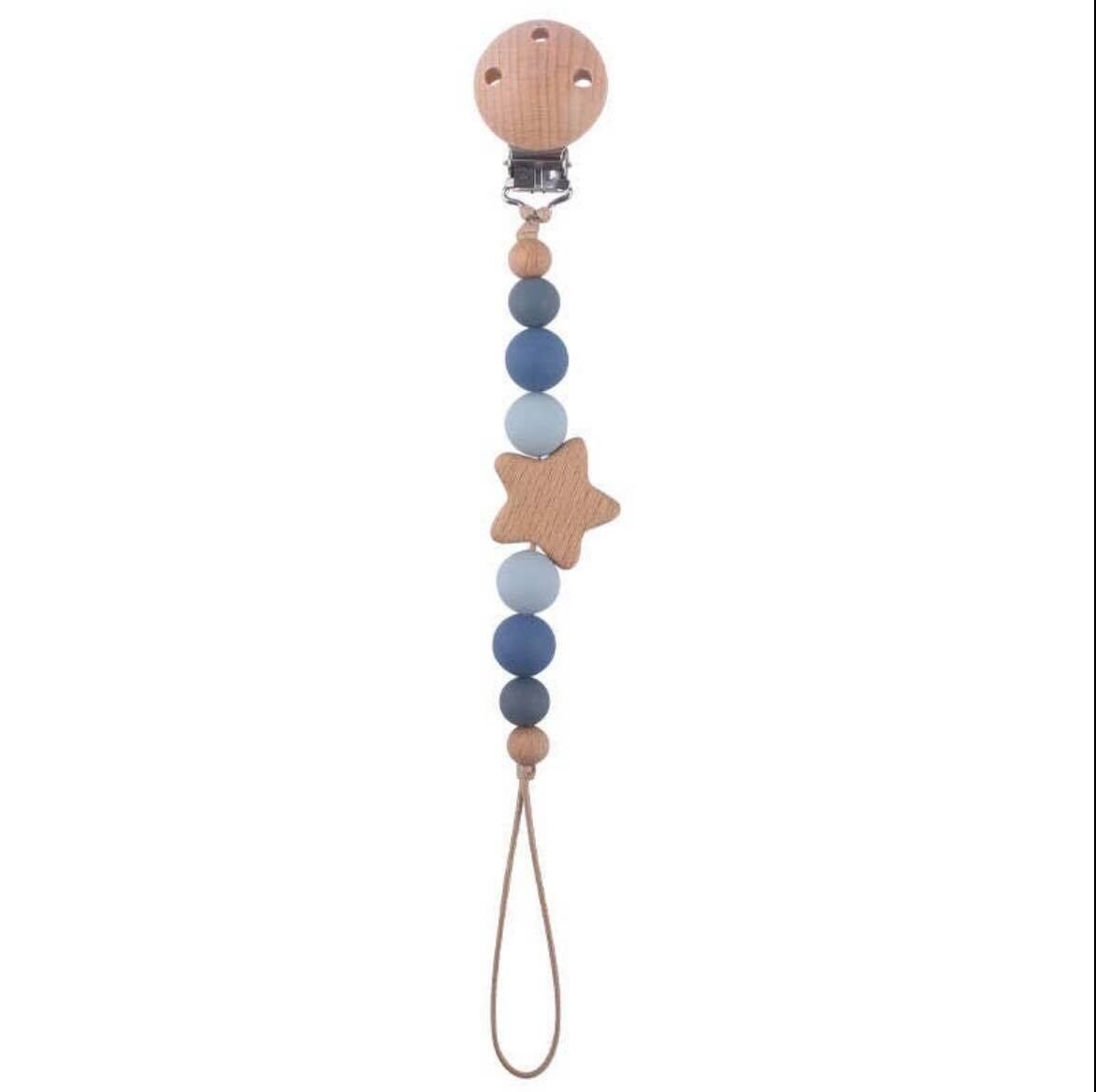 Fopspeenketting Blauw/Licht Blauw