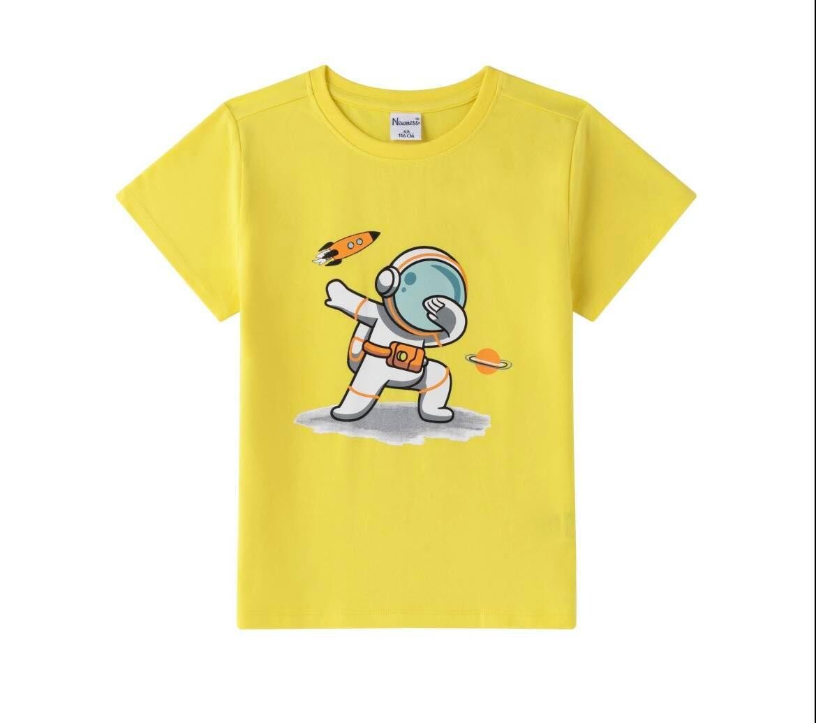 Astronaut T-shirt Geel