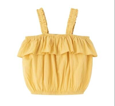 Zomers Outfitje GEEL/WIT