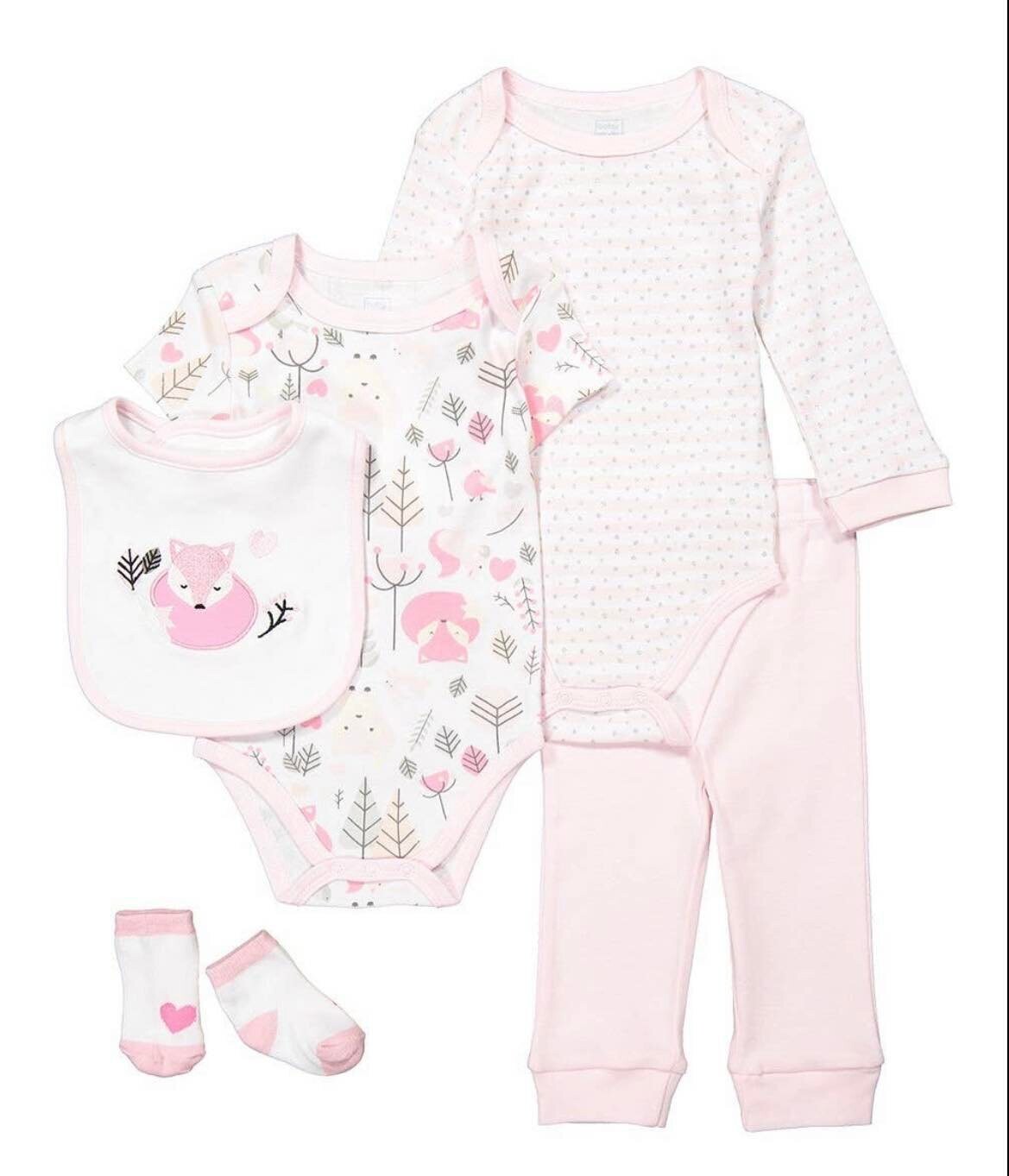 5-Delige set Pink