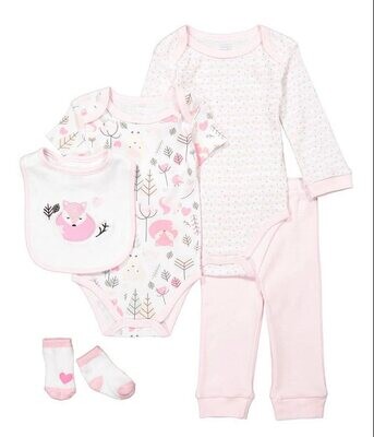 5-Delige set Pink