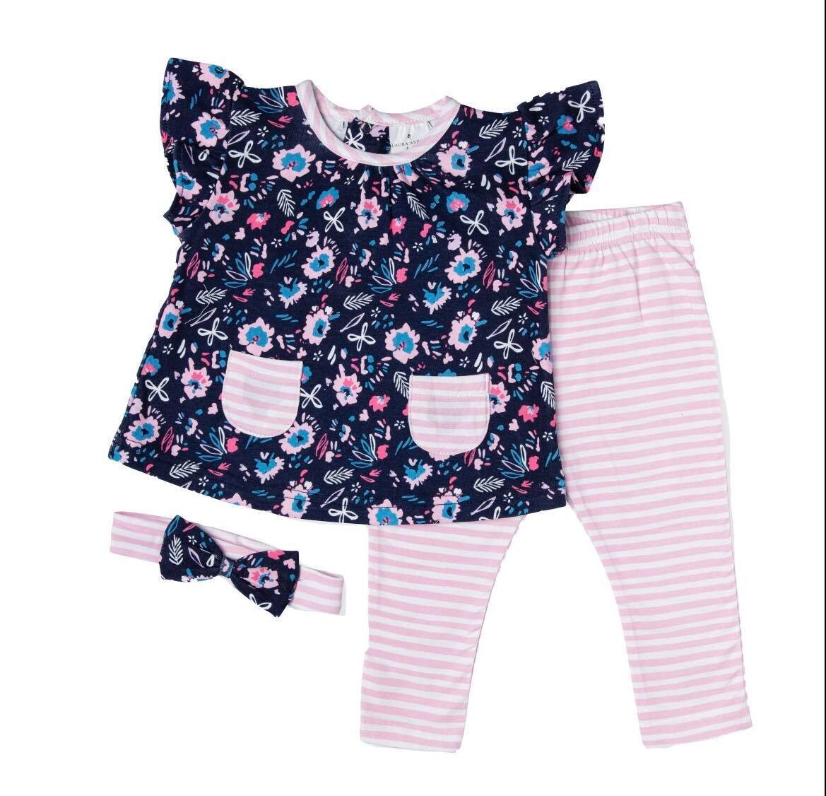 3-Delig setje , Haarband , legging , topje