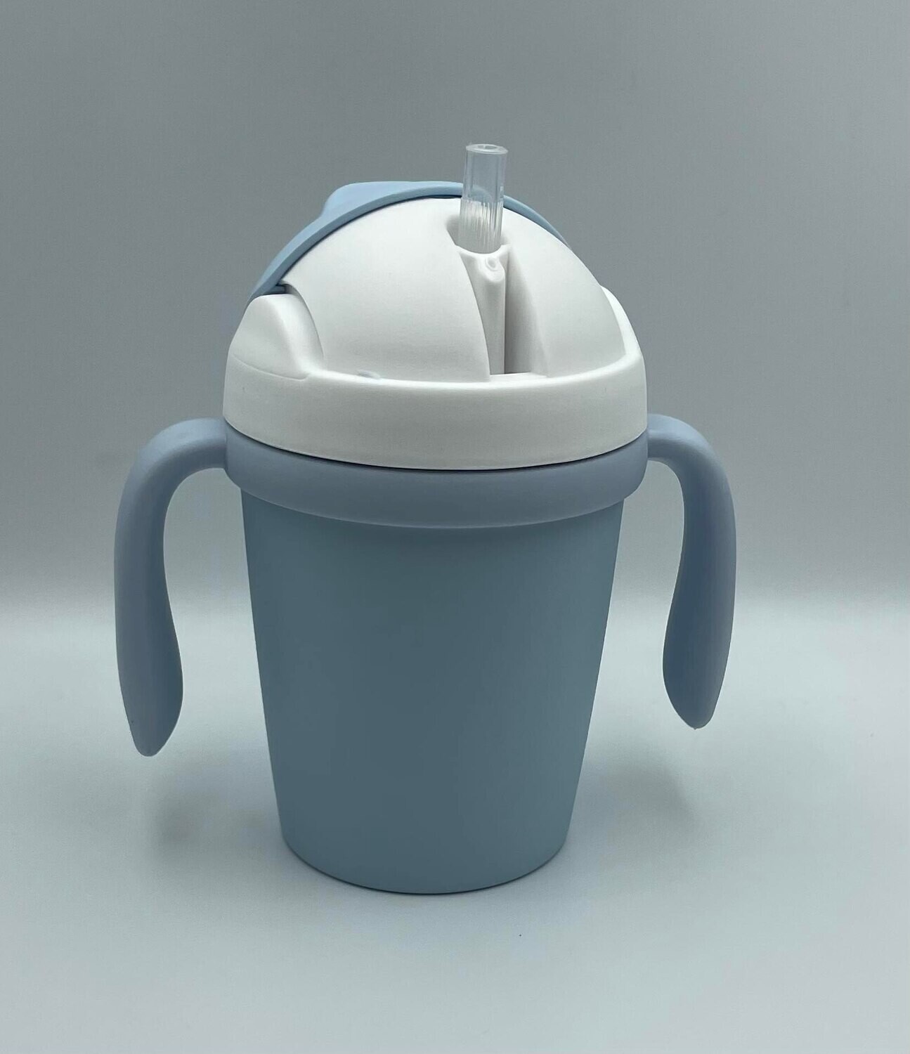 Drinkbeker met rietje, Drinkbeker met rietje: Blauw