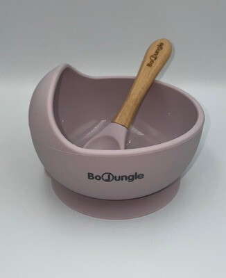Eet kom met zuignap en lepel