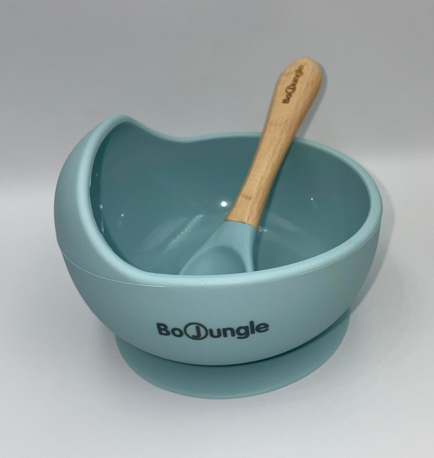 Eet kom met zuignap en lepel, Eet kom met zuignap en lepel: Blauw