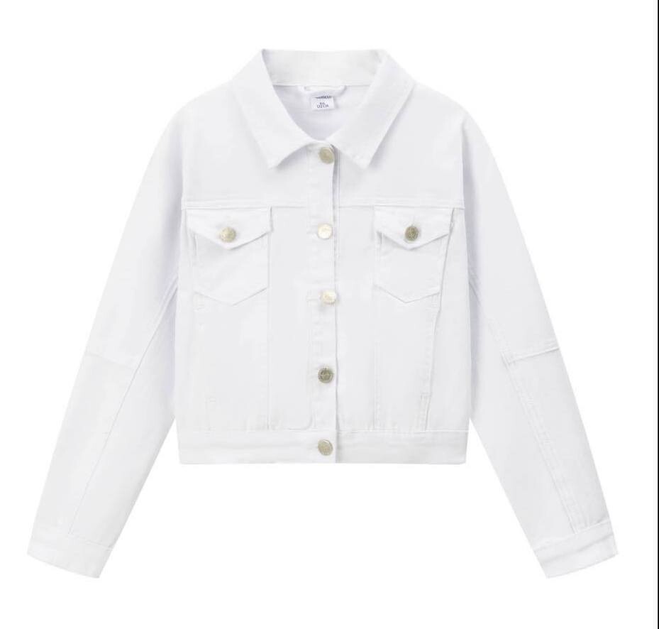 Wit Jeans jasje