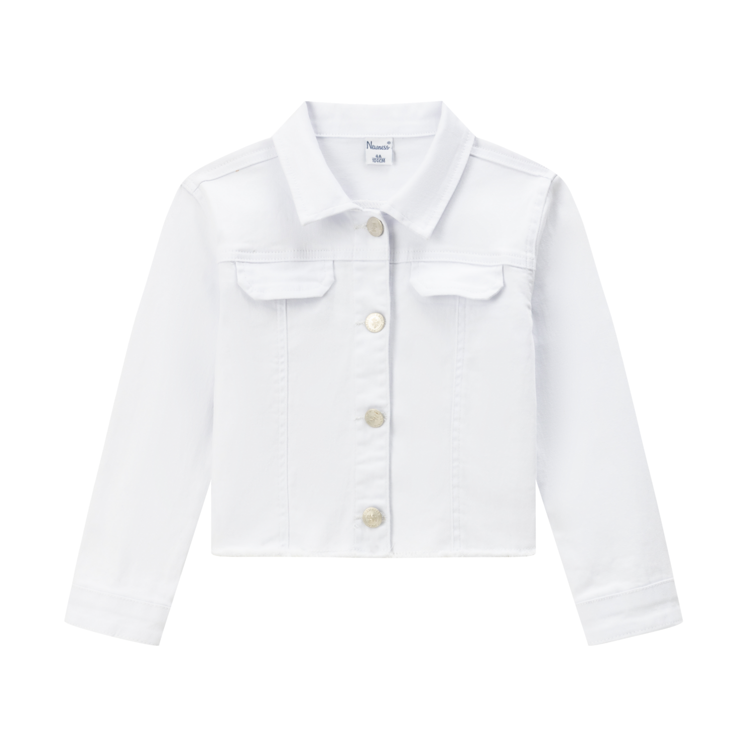 Wit jasje jeans