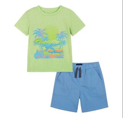 2-Delige set BROEK + T-SHIRT DINO