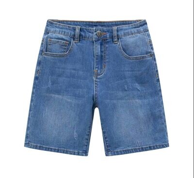 Jeans jongens kort - fiets