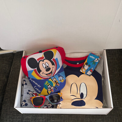 Mickey Mouse Cadeauset / Pyjama + Zonnebril + Pet