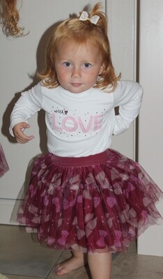 T-shirt lange mouwen LOVE