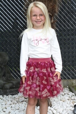 T-shirt lange mouwen love you