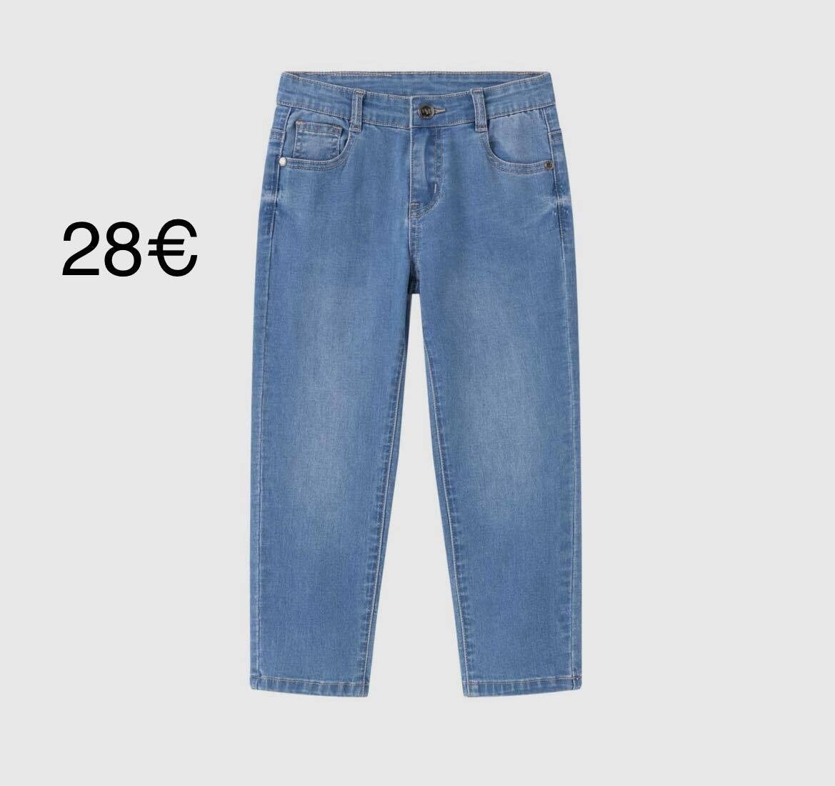 Lichte Lange Jeans Meisjes