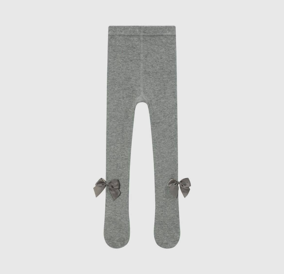 Kousenbroek newness grijs met strik