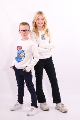 T-shirt Smiley COOL wit