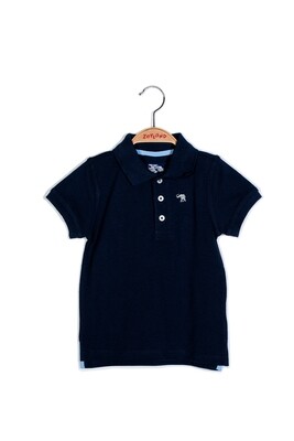 Jongens t-shirt donker blauw