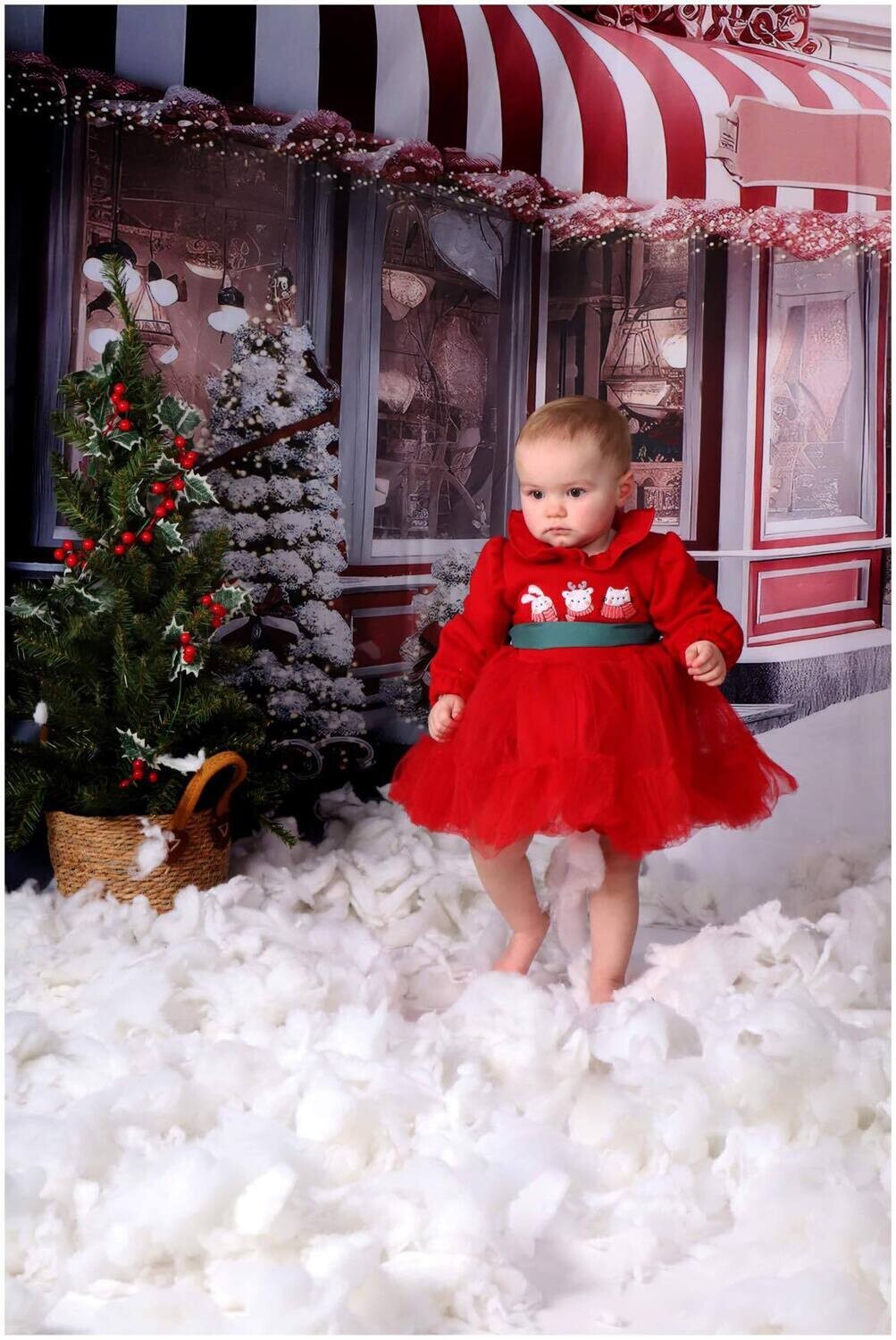 babymeisjesjurk Rood dress