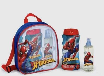 Spiderman rugzak - set