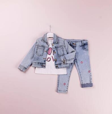 Jeans outfit met t-shirt