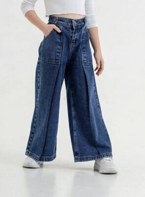 Jeans met spleet