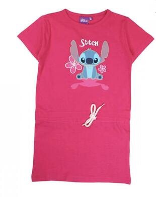 Kleedje Stitch / donker roze