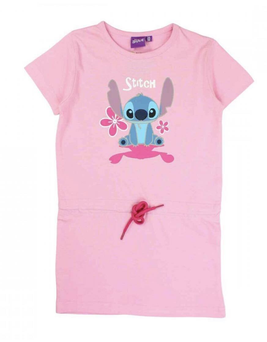 Kleedje Stitch / licht roze