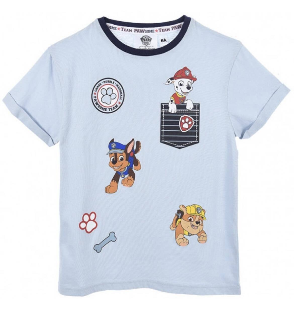 T-shirt paw patrol Blauw