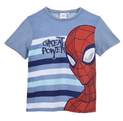 Spiderman T-shirt BLAUW