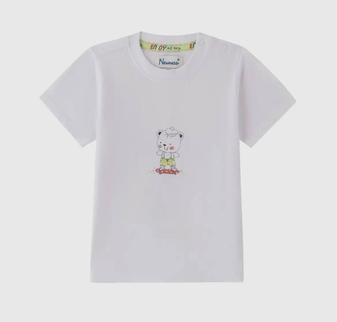 Witte t-shirt beer