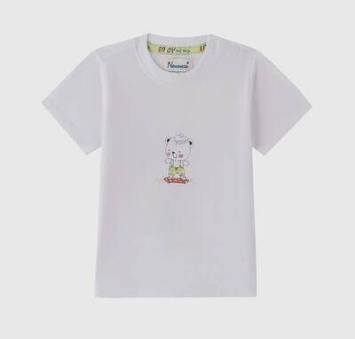 Witte t-shirt beer
