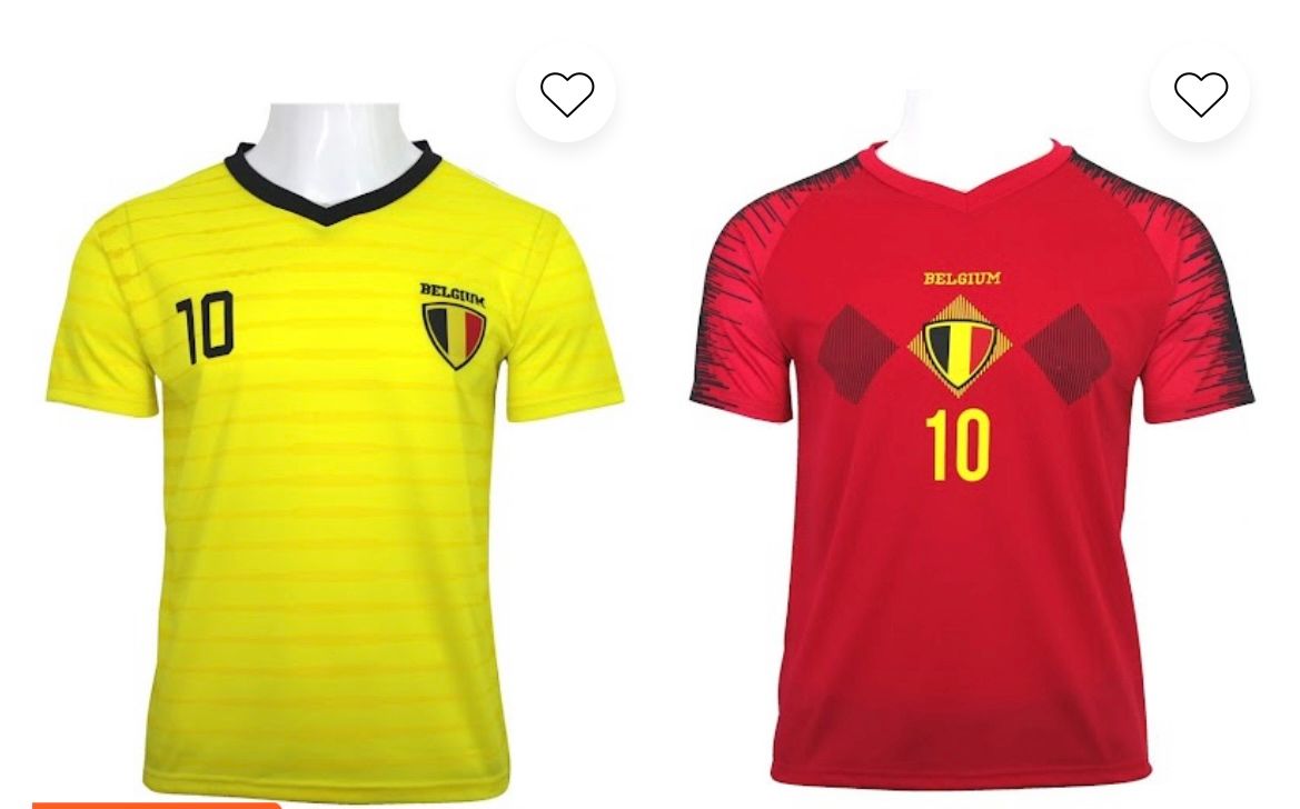 Mannen t-shirt belgie