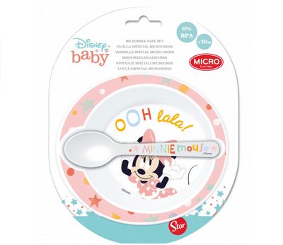 Mickey / Minnie mouse eet set