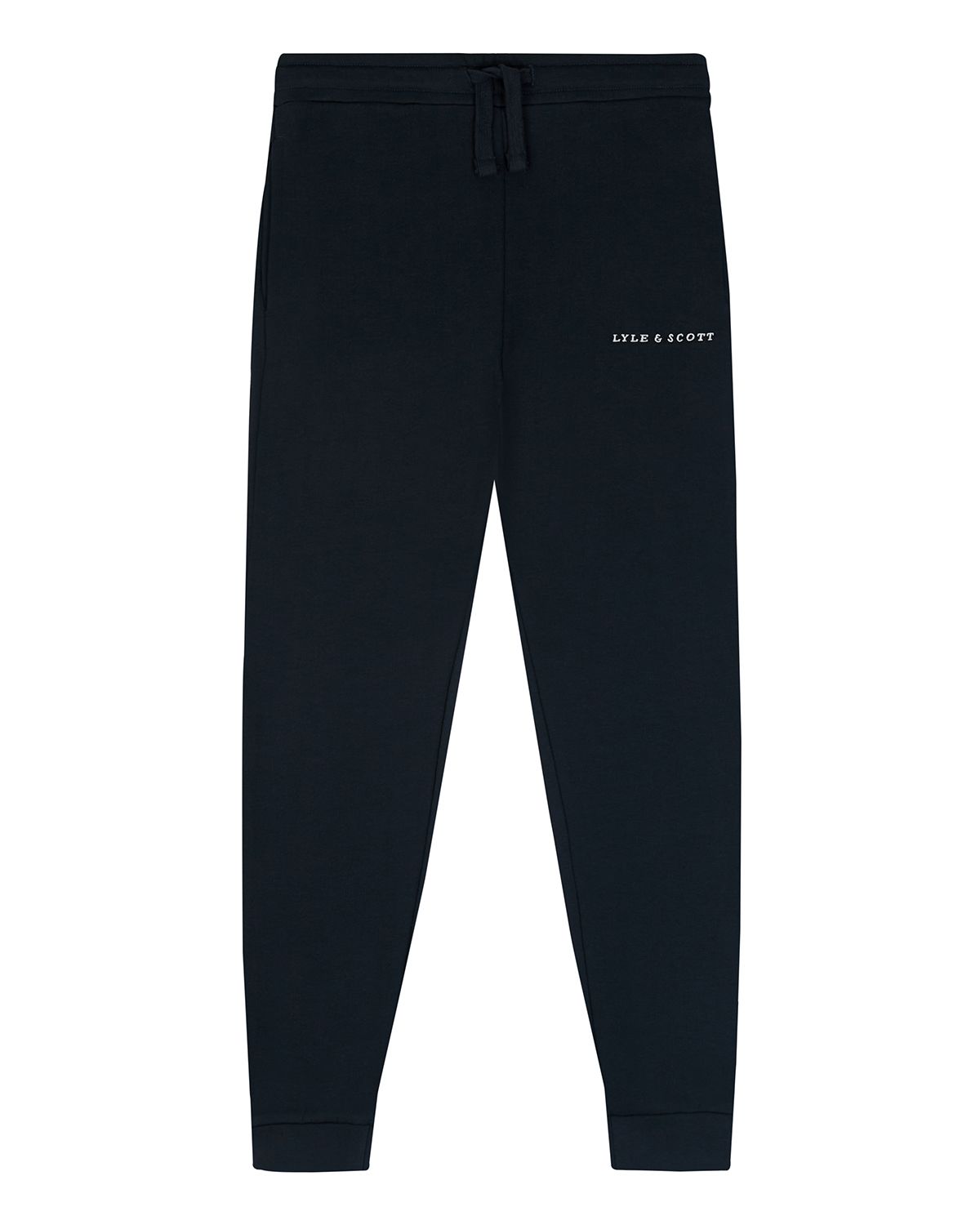 SCRIPT EMBROIDERED SWEATPANT NAVY