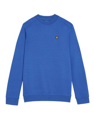 Blauwe trui Lyle en scott