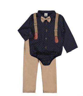 4-delige set met accessoires terry zwart